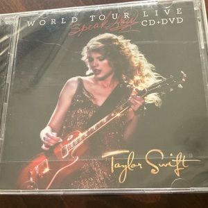 FINAL DROP🚨NWT Sealed Taylor Swift Speak Now CD DVD SEALED RARE World Tour Live